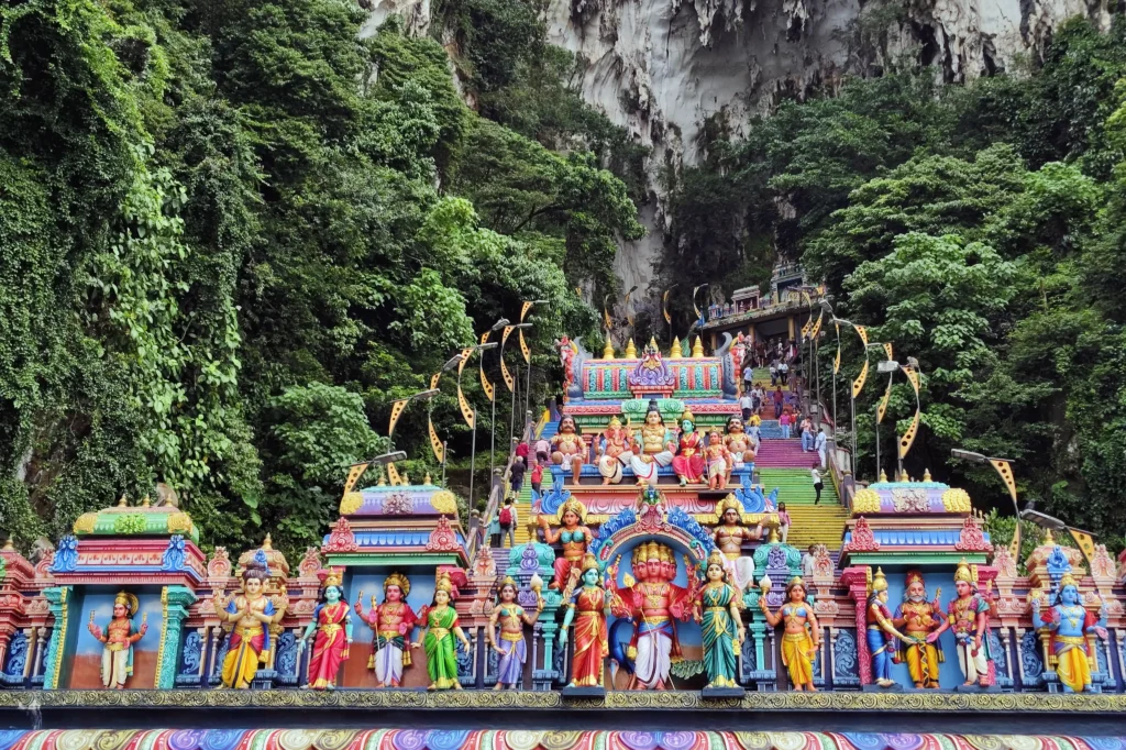 getting to batu caves