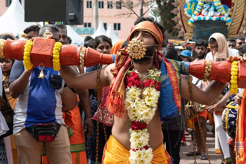 February is the best time to visit Malaysia for tourists who want to experience the Thaipusam festival at Batu Caves.