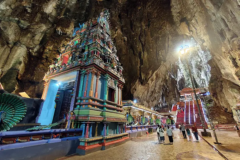 batu caves temple cave interior